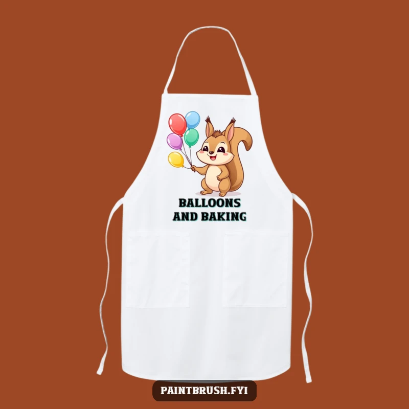 Funny Squirrel Baking Apron: Cook & Play, Fun Funny Gift for Kitchen Fun!