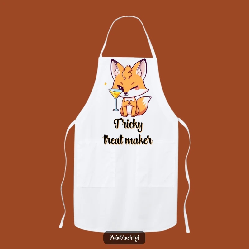 Funny Fox Host Apron: Serve with Style, Classy Funny Gift for Entertainers!