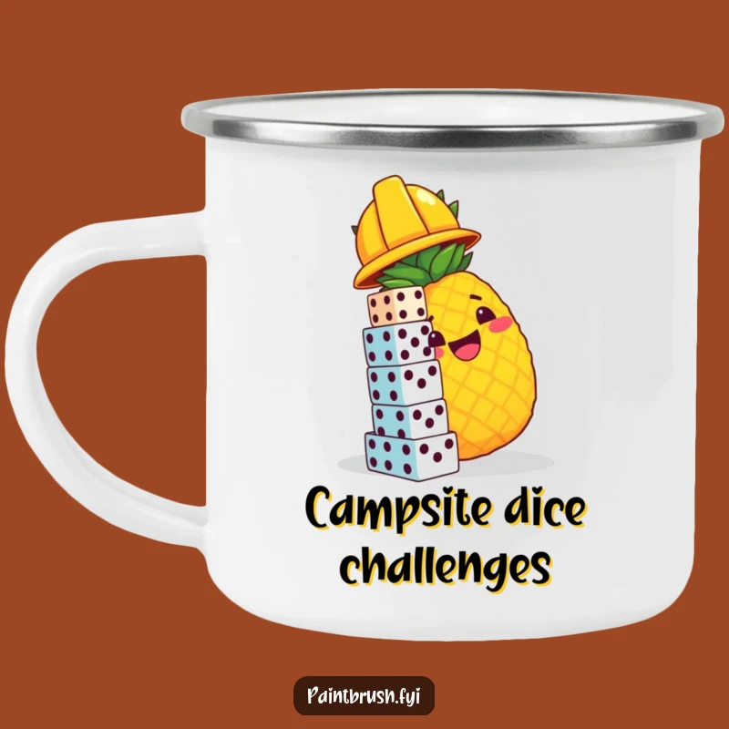 Funny Pineapple Campfire Mug - Hilarious Outdoor Builder for Adventure Gift