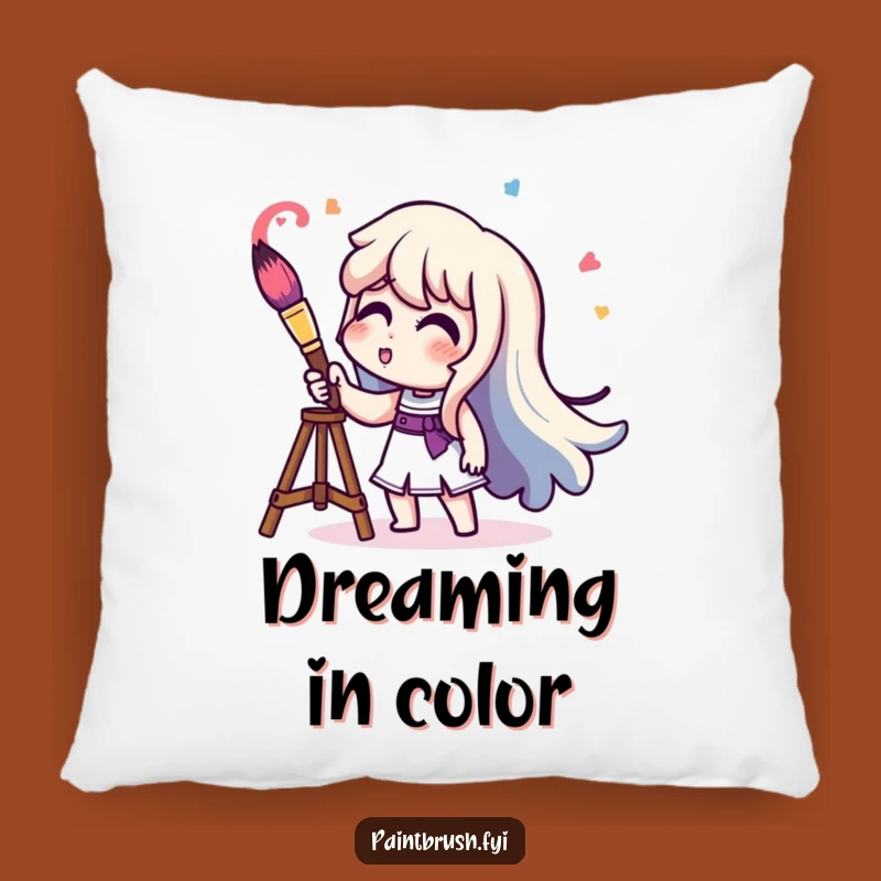 Funny Art Trumpet Pillow - Cozy & Hilarious Colorful Sound Accent Pillow