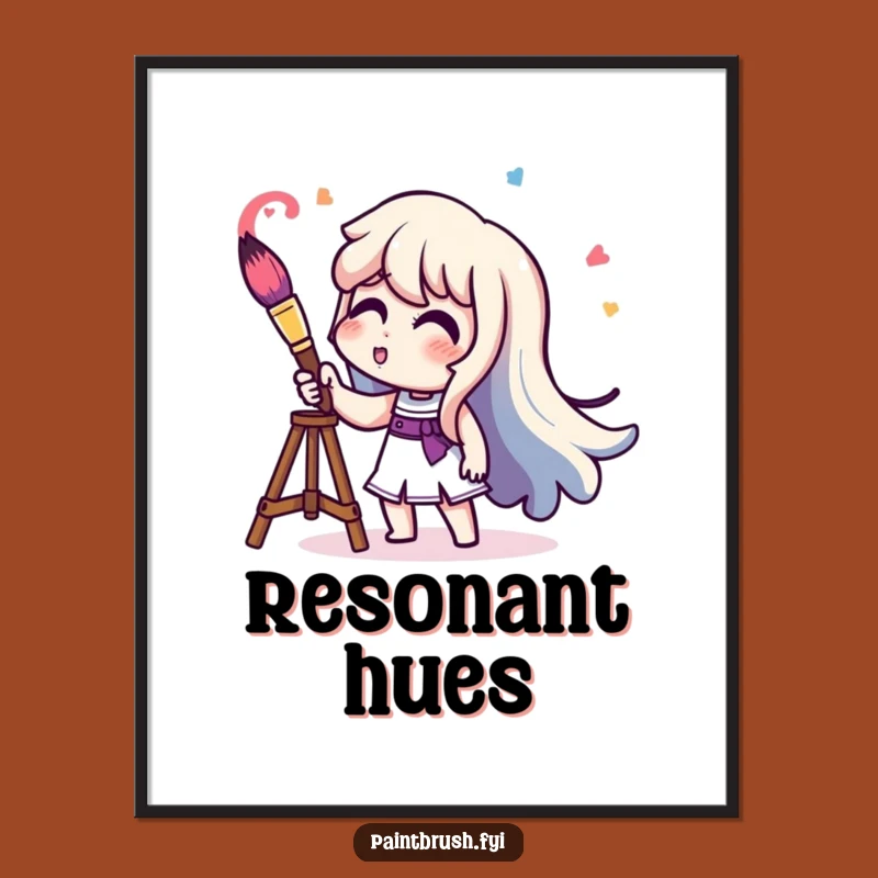 Funny Art Trumpet Digital Art Print - Hilarious Colorful Sound Decor