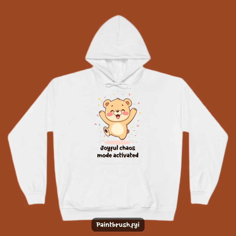 Cozy Bear Cub Celebration Hoodie: Warmth and Joy, Superb Funny Gift for Chill!
