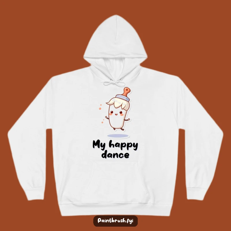 Funny Artist Dance Hoodie: Spinning Joy, Cozy and Hilarious Creative Gift
