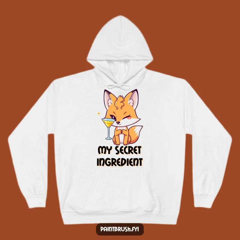 Cozy Fox Night Out Hoodie: Warm & Sly, Perfect Funny Gift for Evenings!