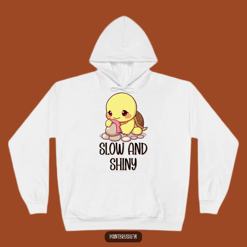 Funny Turtle Patience Hoodie: Stay Cozy While Embracing the Slow Life Gift