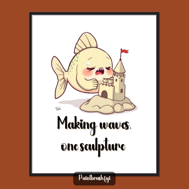 Free Printable Fish Art: Funny Downloadable DIY Decor for Aspiring Sculptors