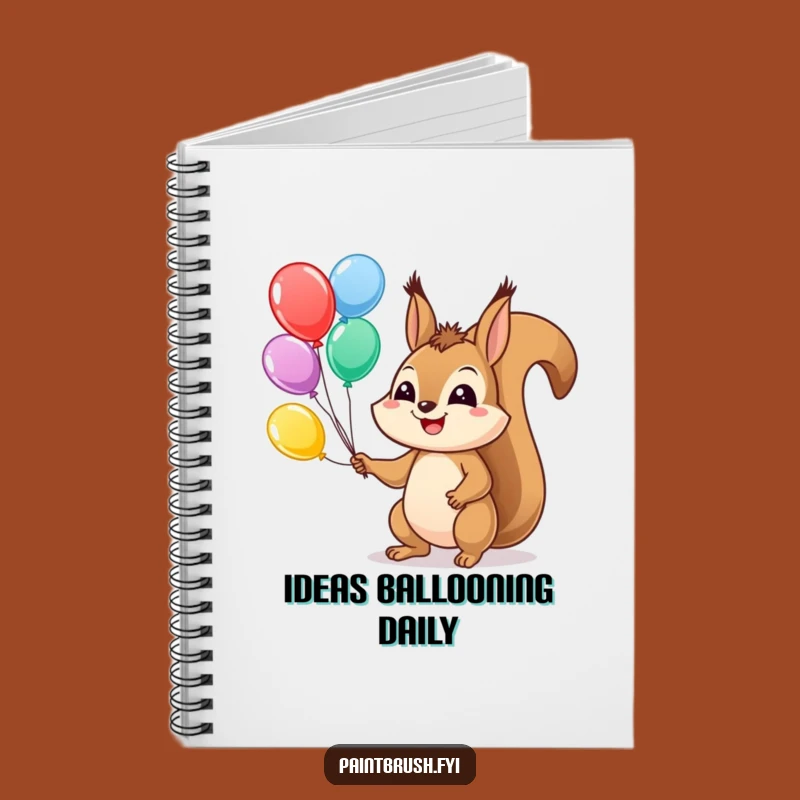 Funny Squirrel Ideas Notebook: Jot Down Fun, Creative Funny Gift for Notes!