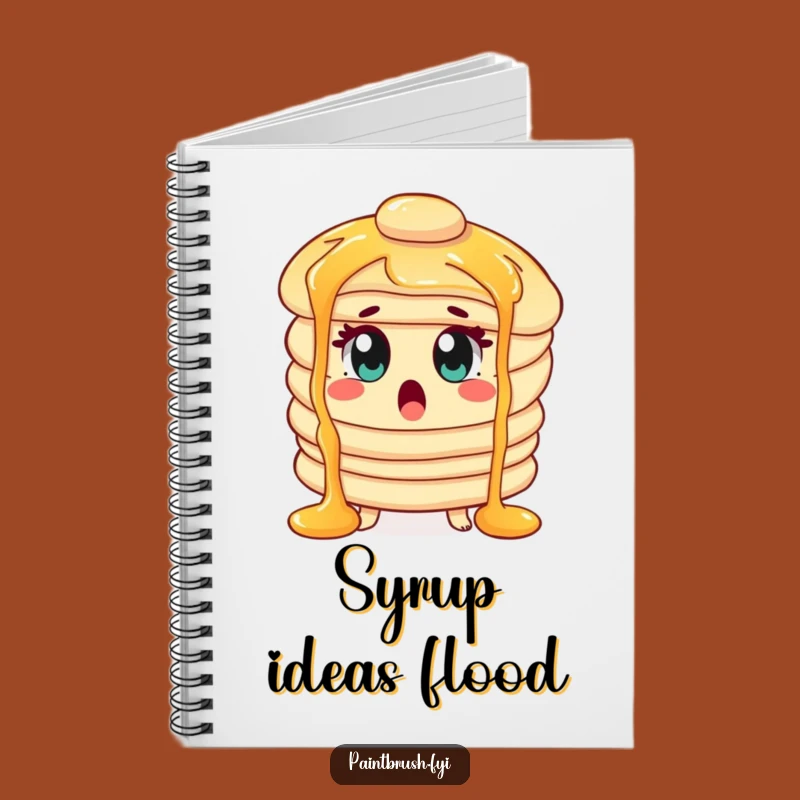 Funny Pancake Notebook: Syrup Ideas, Breakfast Shock, Perfect Funny Gift