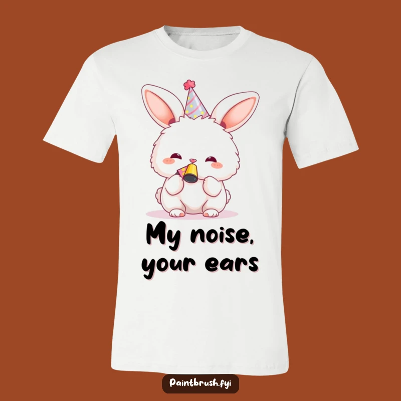 Funny Bunny Party Animal T-Shirt: Wear Your Celebration, Best Funny Gift Ever!