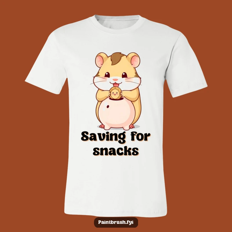 Funny Hamster Saver T-Shirt: Wear Your Frugality with Pride Gift